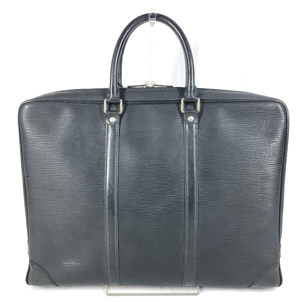 LOUIS VUITTON M54472 エピ ポルト ドキュマン ヴォワヤージュ PDV ハンドバッグ ビジネスバッグ エピレザー ユニセックス ノワール ブラック