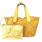 LOUIS VUITTON M95985 モノグラムビーチ カバイパネマGM カバ イパネマ GM トートバッグ カバン 肩掛け ポーチ付き ショルダーバッグ レザー/キャンバス ユニセックス イエロー