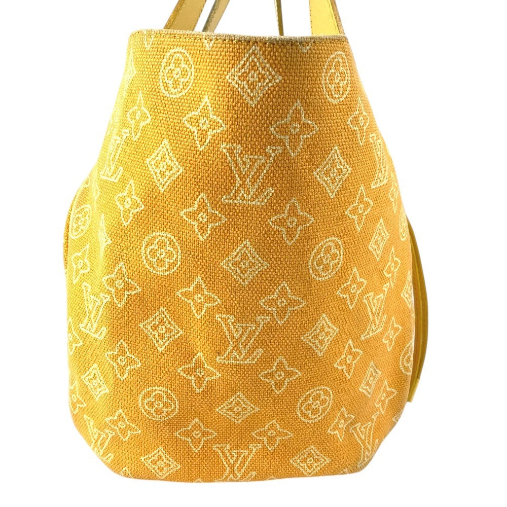 LOUIS VUITTON M95985 モノグラムビーチ カバイパネマGM カバ イパネマ GM トートバッグ カバン 肩掛け ポーチ付き ショルダーバッグ レザー/キャンバス ユニセックス イエロー