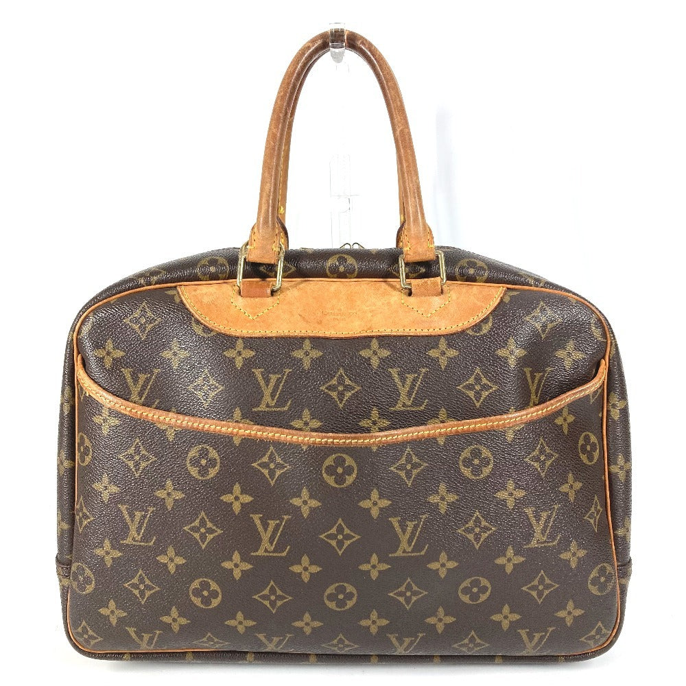 LOUIS VUITTON M47270 モノグラム ドーヴィル カバン トートバッグ ミニボストンバッグ ハンドバッグ モノグラムキャンバス ユニセックス ブラウン