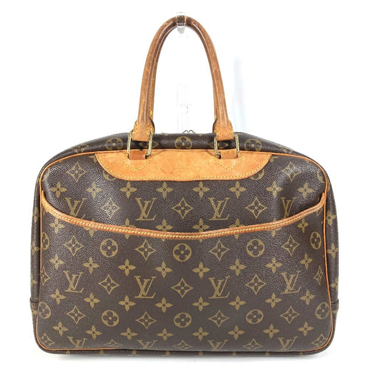 LOUIS VUITTON M47270 モノグラム ドーヴィル カバン トートバッグ ミニボストンバッグ ハンドバッグ モノグラムキャンバス ユニセックス ブラウン