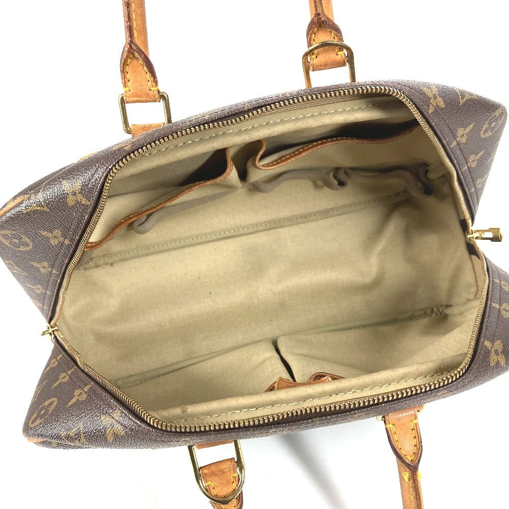 LOUIS VUITTON M47270 モノグラム ドーヴィル カバン トートバッグ ミニボストンバッグ ハンドバッグ モノグラムキャンバス ユニセックス ブラウン
