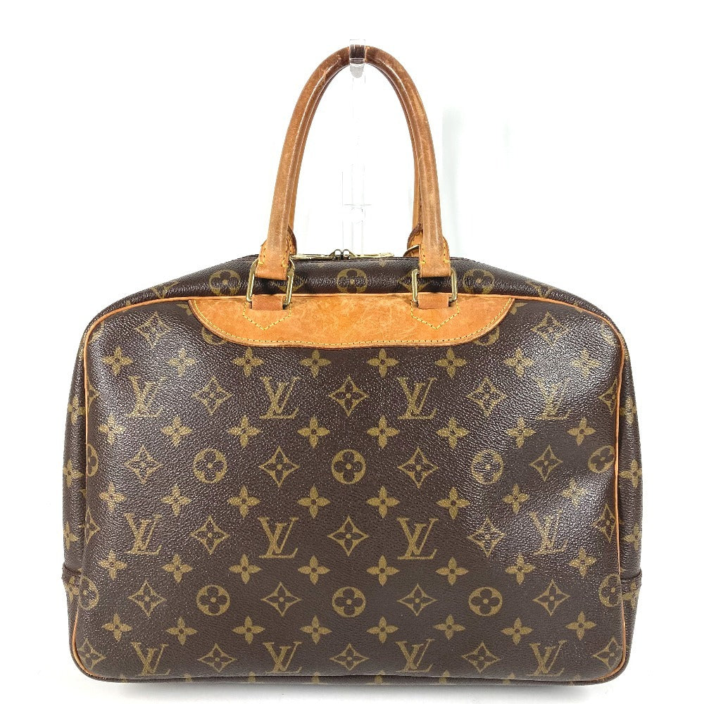 LOUIS VUITTON M47270 モノグラム ドーヴィル カバン トートバッグ ミニボストンバッグ ハンドバッグ モノグラムキャンバス ユニセックス ブラウン