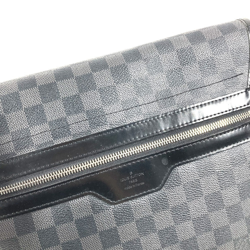 LOUIS VUITTON N58029 ダミエグラフィット ダニエルMM ダニエル MM カバン メッセンジャーバッグ フラップ ショルダーバッグ ダミエグラフィットキャンバス ユニセックス ブラック