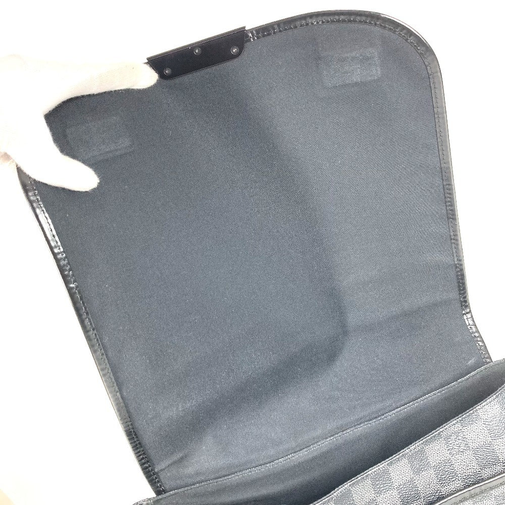 LOUIS VUITTON N58029 ダミエグラフィット ダニエルMM ダニエル MM カバン メッセンジャーバッグ フラップ ショルダーバッグ ダミエグラフィットキャンバス ユニセックス ブラック