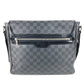 LOUIS VUITTON N58029 ダミエグラフィット ダニエルMM ダニエル MM カバン メッセンジャーバッグ フラップ ショルダーバッグ ダミエグラフィットキャンバス ユニセックス ブラック