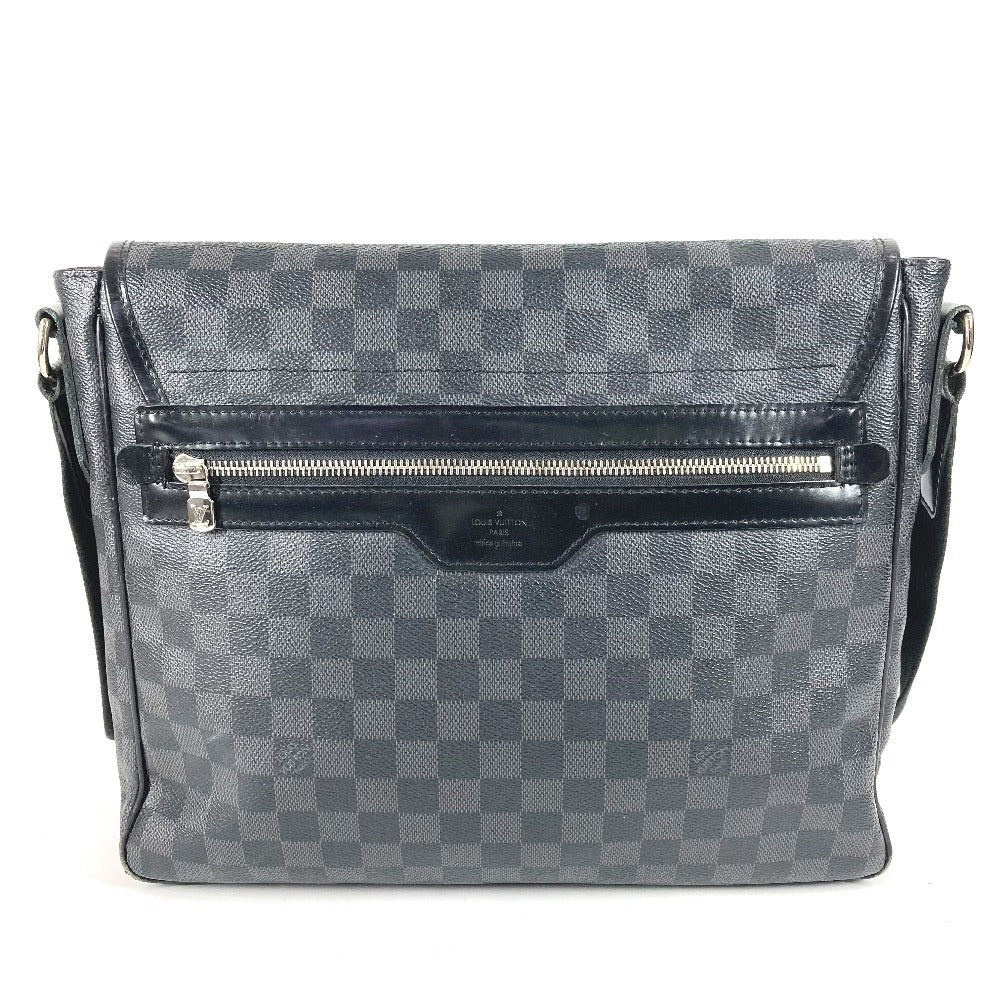 LOUIS VUITTON N58029 ダミエグラフィット ダニエルMM ダニエル MM カバン メッセンジャーバッグ フラップ ショルダーバッグ ダミエグラフィットキャンバス ユニセックス ブラック
