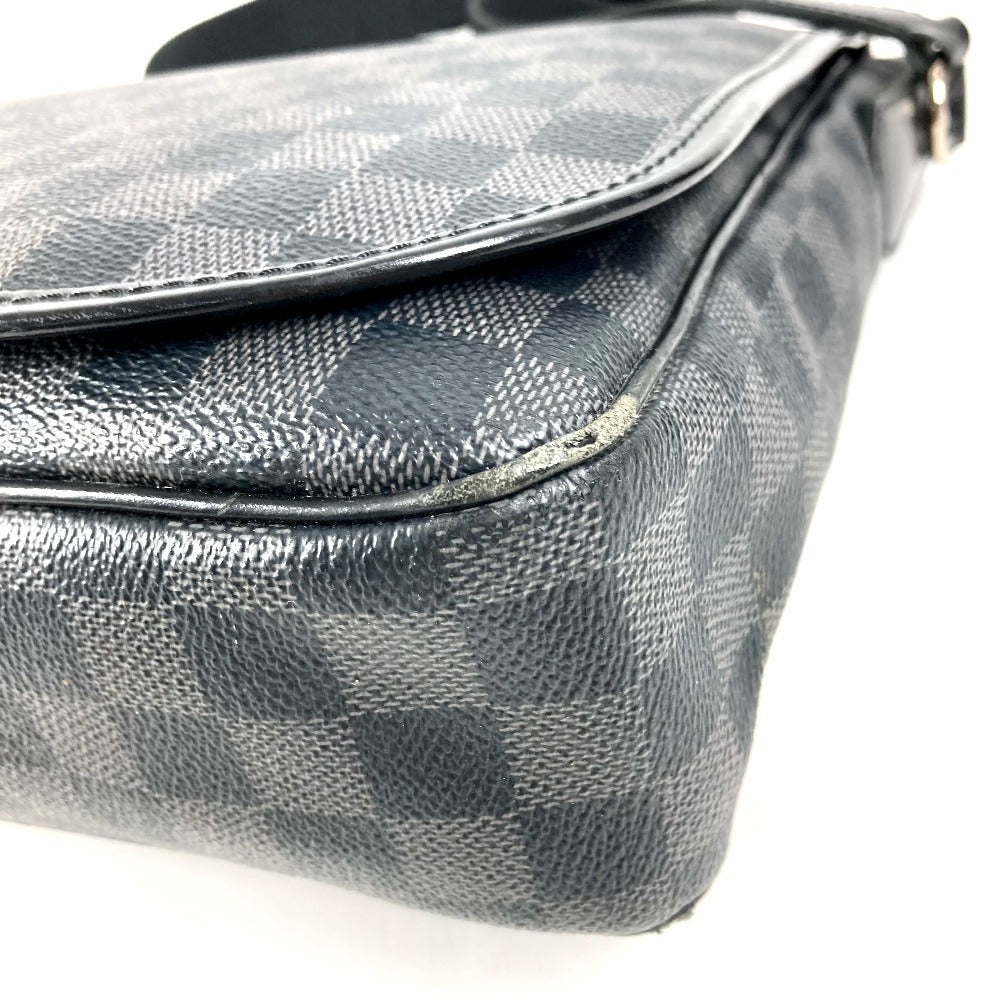 LOUIS VUITTON N58029 ダミエグラフィット ダニエルMM ダニエル MM カバン メッセンジャーバッグ フラップ ショルダーバッグ ダミエグラフィットキャンバス ユニセックス ブラック