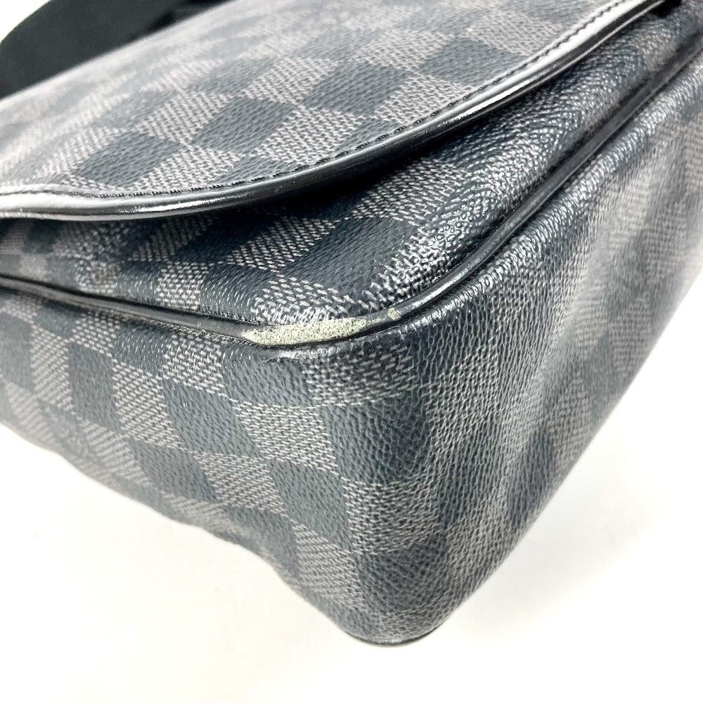 LOUIS VUITTON N58029 ダミエグラフィット ダニエルMM ダニエル MM カバン メッセンジャーバッグ フラップ ショルダーバッグ ダミエグラフィットキャンバス ユニセックス ブラック