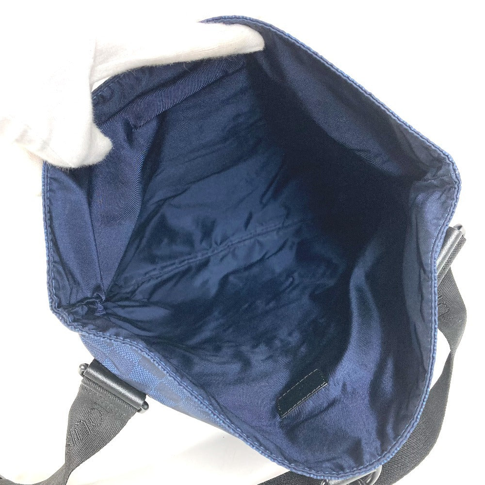 LOUIS VUITTON N41251 ダミエチャレンジ LV CUP アリゼ カバン 斜め掛け ショルダーバッグ ナイロン ユニセックス ブルー