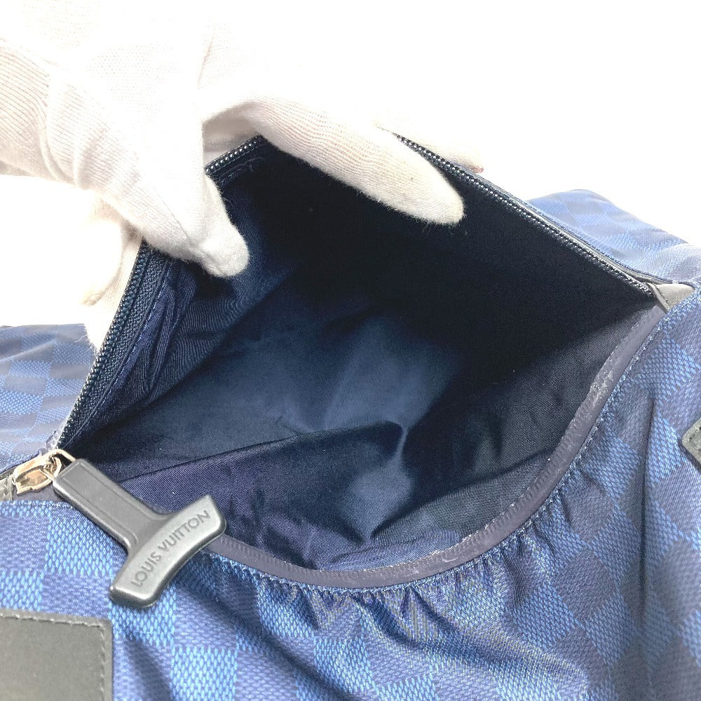 LOUIS VUITTON N41251 ダミエチャレンジ LV CUP アリゼ カバン 斜め掛け ショルダーバッグ ナイロン ユニセックス ブルー