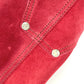 TIFFANY&Co. Pouch Included, Logo Reversible Bag, Tote Bag, Shoulder Bag, Metallic Shoulder Bag, Suede/Leather, Unisex, Red