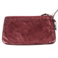 TIFFANY&Co. Pouch Included, Logo Reversible Bag, Tote Bag, Shoulder Bag, Metallic Shoulder Bag, Suede/Leather, Unisex, Red