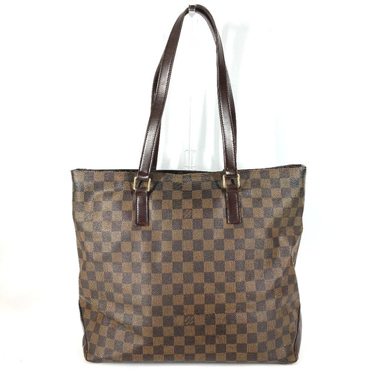 LOUIS VUITTON N51152 ダミエ カバメゾ カバン トートバッグ 肩掛け SPO ショルダーバッグ ダミエキャンバス ユニセックス エベヌ ブラウン