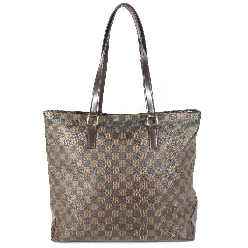 LOUIS VUITTON N51152 ダミエ カバメゾ カバン トートバッグ 肩掛け SPO ショルダーバッグ ダミエキャンバス ユニセックス エベヌ ブラウン