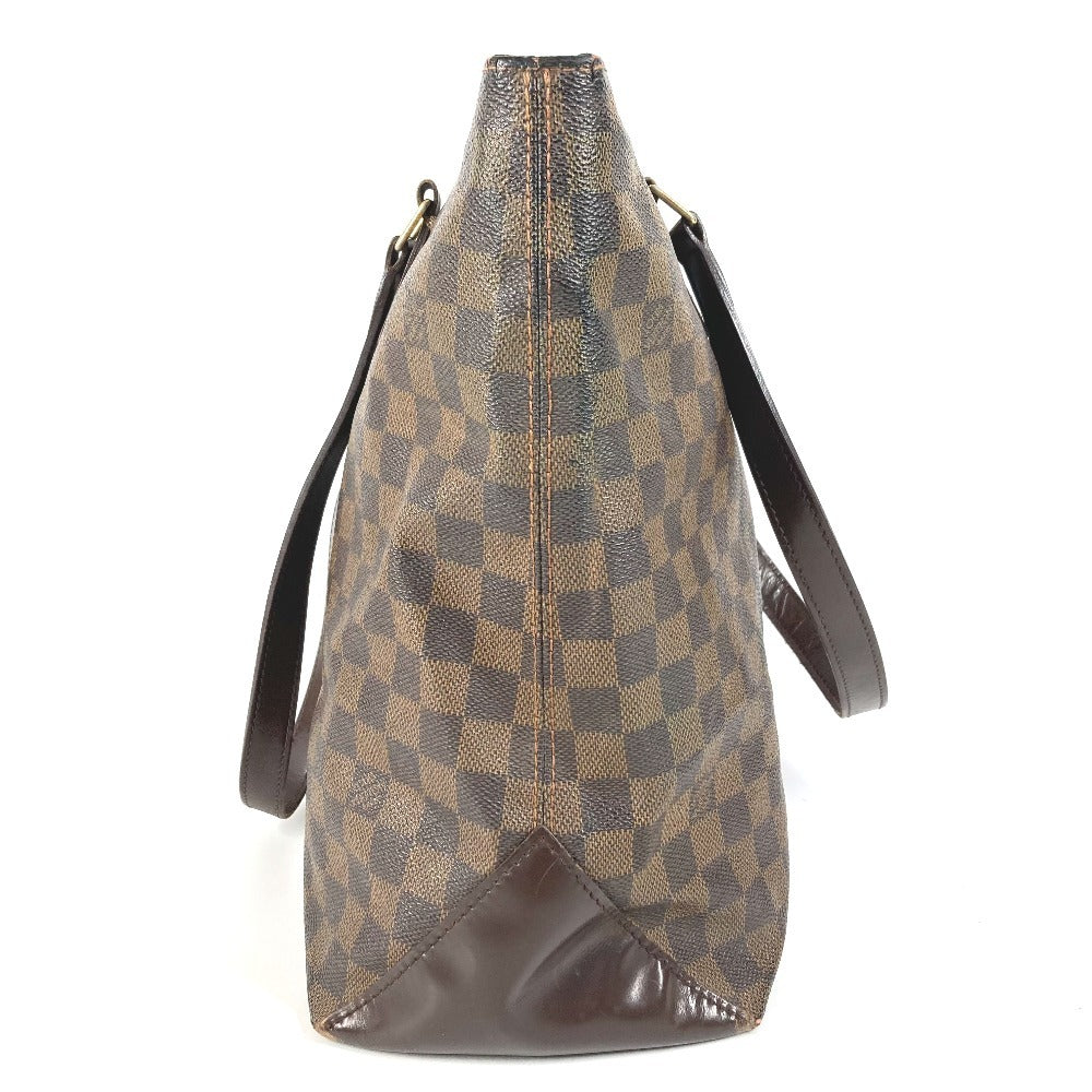 LOUIS VUITTON N51152 ダミエ カバメゾ カバン トートバッグ 肩掛け SPO ショルダーバッグ ダミエキャンバス ユニセックス エベヌ ブラウン