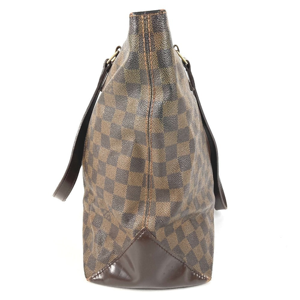 LOUIS VUITTON N51152 ダミエ カバメゾ カバン トートバッグ 肩掛け SPO ショルダーバッグ ダミエキャンバス ユニセックス エベヌ ブラウン