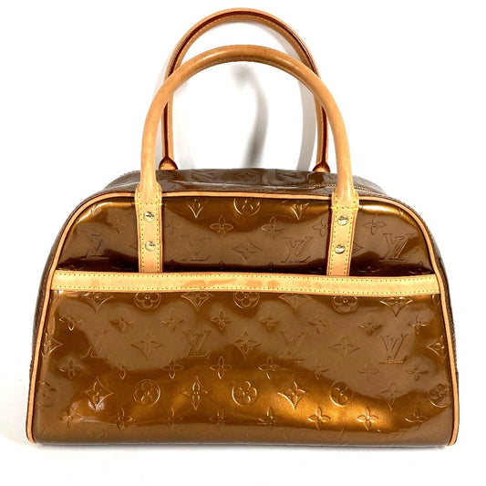LOUIS VUITTON M91103 モノグラムヴェルニ トンプキンススクエア カバン ボストンバッグ ハンドバッグ モノグラムヴェルニキャンバス レディース ブロンズ ブラウン