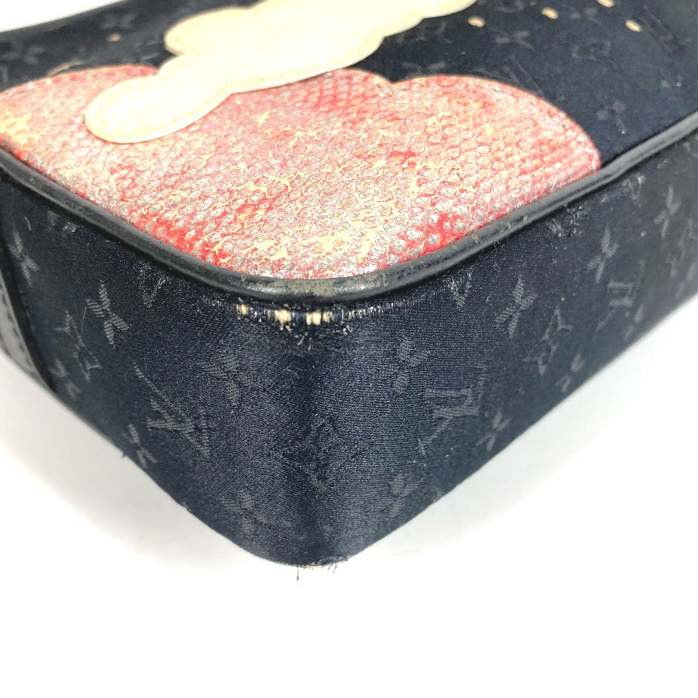 LOUIS VUITTON M92275 モノグラムサテン ポシェット コント ドゥ フェ ポシェットコントドゥフェ ハンドバッグ 肩掛け ショルダーバッグ モノグラムサテンキャンバス レディース ブラック