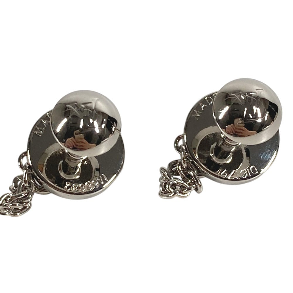 LOUIS VUITTON M68882 モノグラムエクリプス ピンロック カフス アクセサリー カフリンクス ボタン カフス モノグラムエクリプスキャンバス ユニセックス ブラック