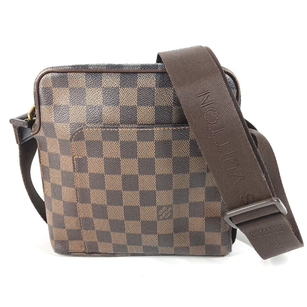 LOUIS VUITTON N41442 ダミエ オラフPM オラフ PM 斜め掛けバッグ カバン ポシェット ショルダーバッグ ダミエキャンバス ユニセックス エベヌ ブラウン