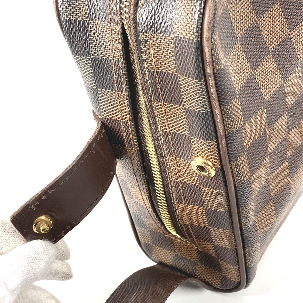 LOUIS VUITTON N41442 ダミエ オラフPM オラフ PM 斜め掛けバッグ カバン ポシェット ショルダーバッグ ダミエキャンバス ユニセックス エベヌ ブラウン