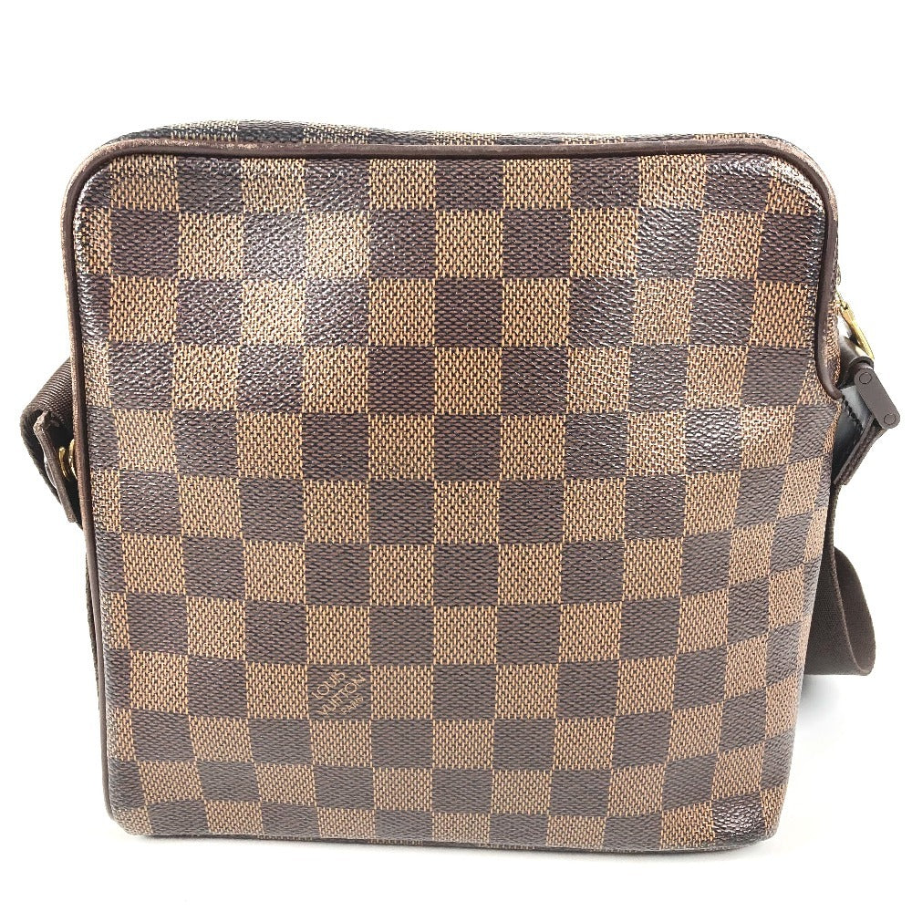 LOUIS VUITTON N41442 ダミエ オラフPM オラフ PM 斜め掛けバッグ カバン ポシェット ショルダーバッグ ダミエキャンバス ユニセックス エベヌ ブラウン