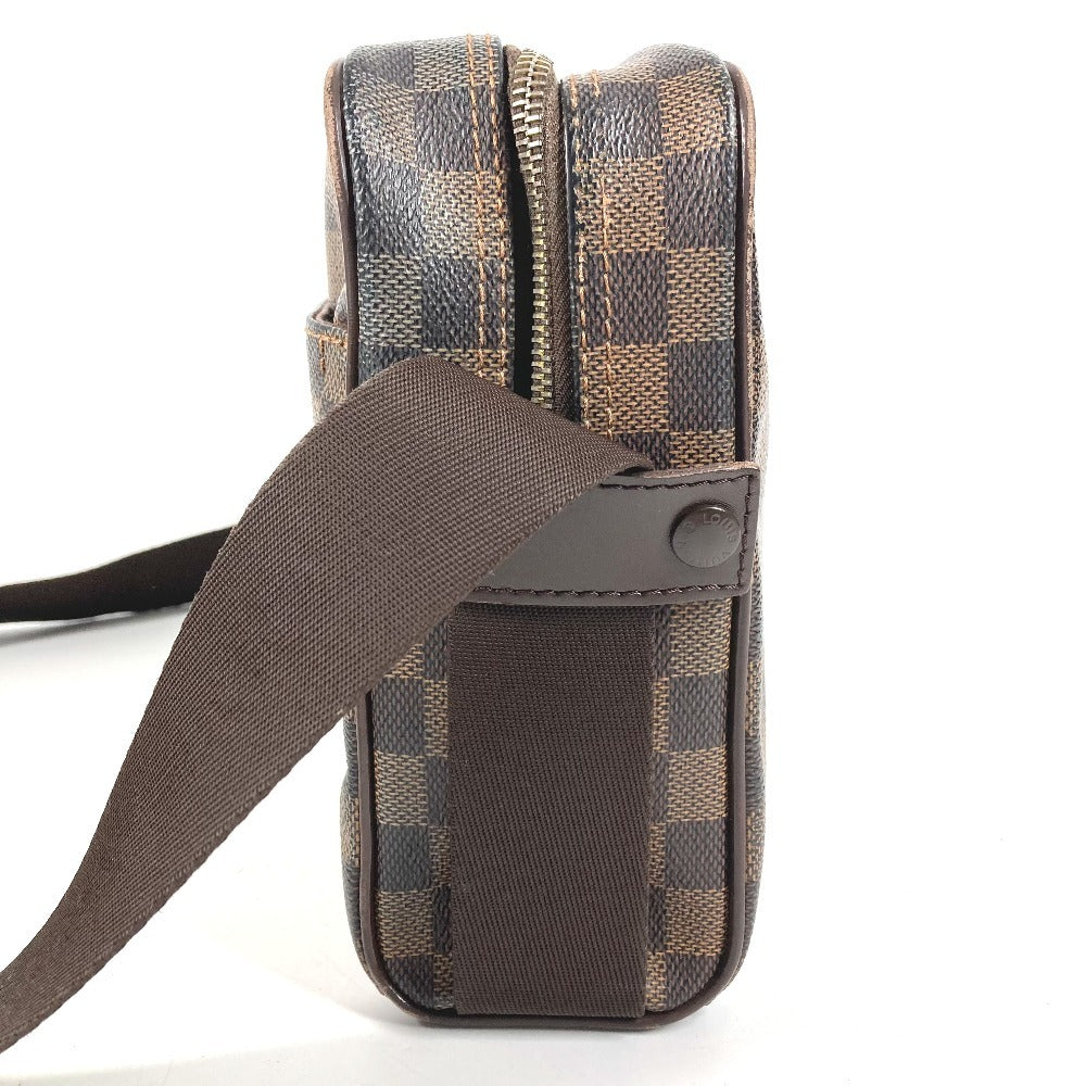 LOUIS VUITTON N41442 ダミエ オラフPM オラフ PM 斜め掛けバッグ カバン ポシェット ショルダーバッグ ダミエキャンバス ユニセックス エベヌ ブラウン