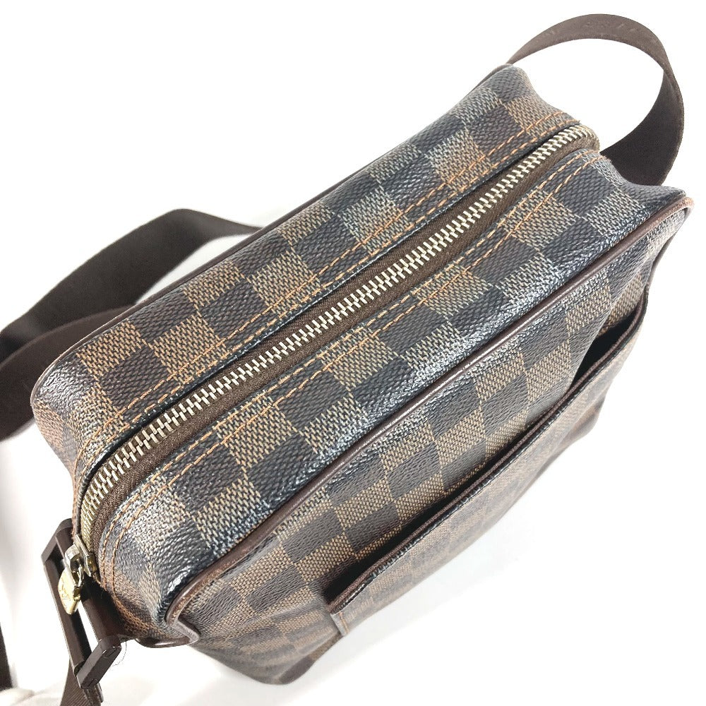 LOUIS VUITTON N41442 ダミエ オラフPM オラフ PM 斜め掛けバッグ カバン ポシェット ショルダーバッグ ダミエキャンバス ユニセックス エベヌ ブラウン