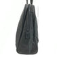 PRADA Triangle Logo Plate Handbag Tote Bag Briefcase Document Bag Business Bag Nylon Unisex Black