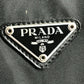 PRADA Triangle Logo Plate Handbag Tote Bag Briefcase Document Bag Business Bag Nylon Unisex Black