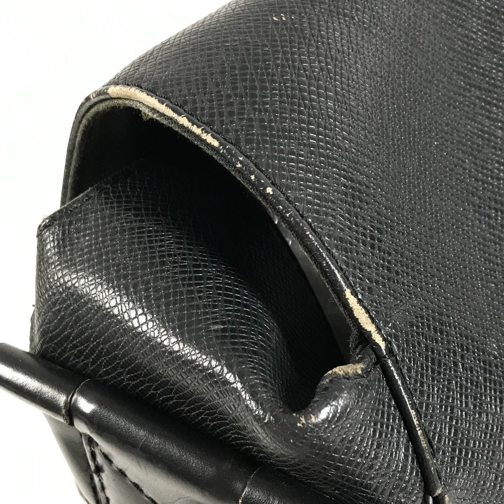 LOUIS VUITTON M30162 タイガ デルスー 斜め掛け カバン フラップ メッセンジャーバッグ ショルダーバッグ タイガレザー ユニセックス アルドワーズ ブラック