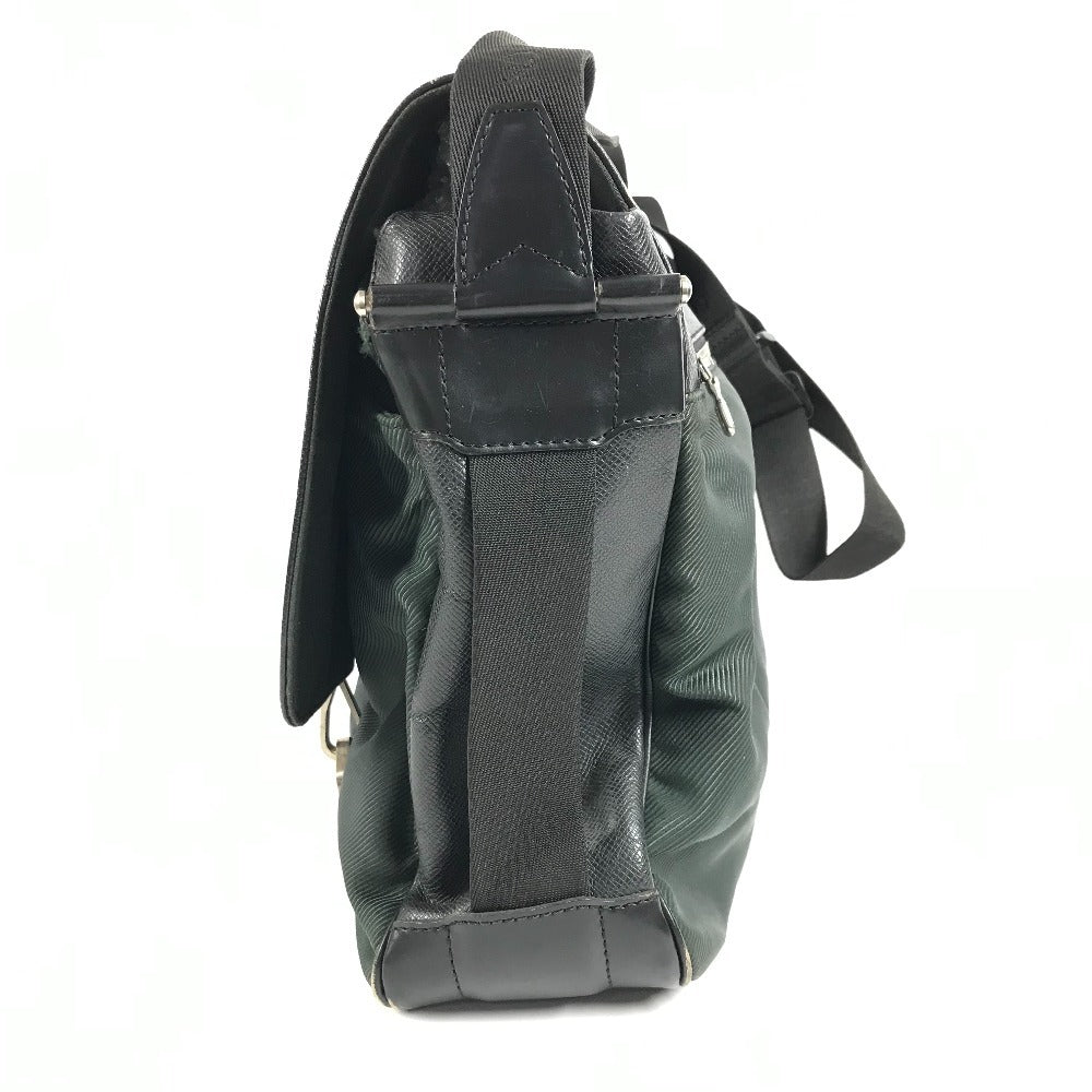 LOUIS VUITTON M30162 タイガ デルスー 斜め掛け カバン フラップ メッセンジャーバッグ ショルダーバッグ タイガレザー ユニセックス アルドワーズ ブラック