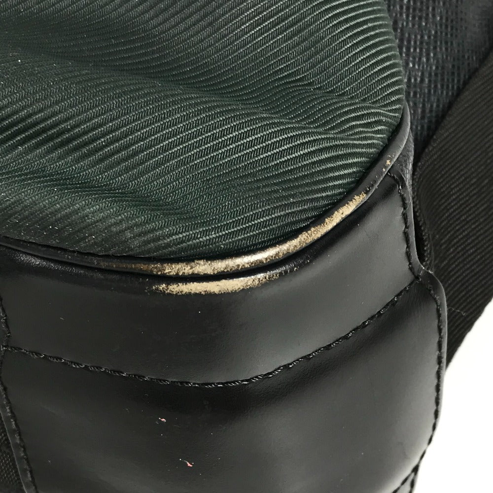 LOUIS VUITTON M30162 タイガ デルスー 斜め掛け カバン フラップ メッセンジャーバッグ ショルダーバッグ タイガレザー ユニセックス アルドワーズ ブラック