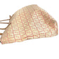 FENDI Zucchino Logo Shoulder Bag Tote Bag Shoulder Bag Leather/Canvas Unisex Pink Beige