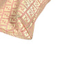 FENDI Zucchino Logo Shoulder Bag Tote Bag Shoulder Bag Leather/Canvas Unisex Pink Beige