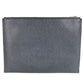 Saint Laurent 397294 Logo Bag Pouch Second Bag Clutch Bag Leather Unisex Black