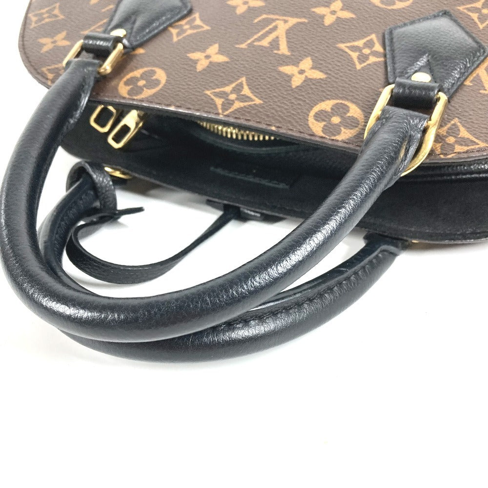 LOUIS VUITTON M41780 Monogram Alma Into Bag Handbag Tote Bag Monogram Canvas Women's Noir Brown