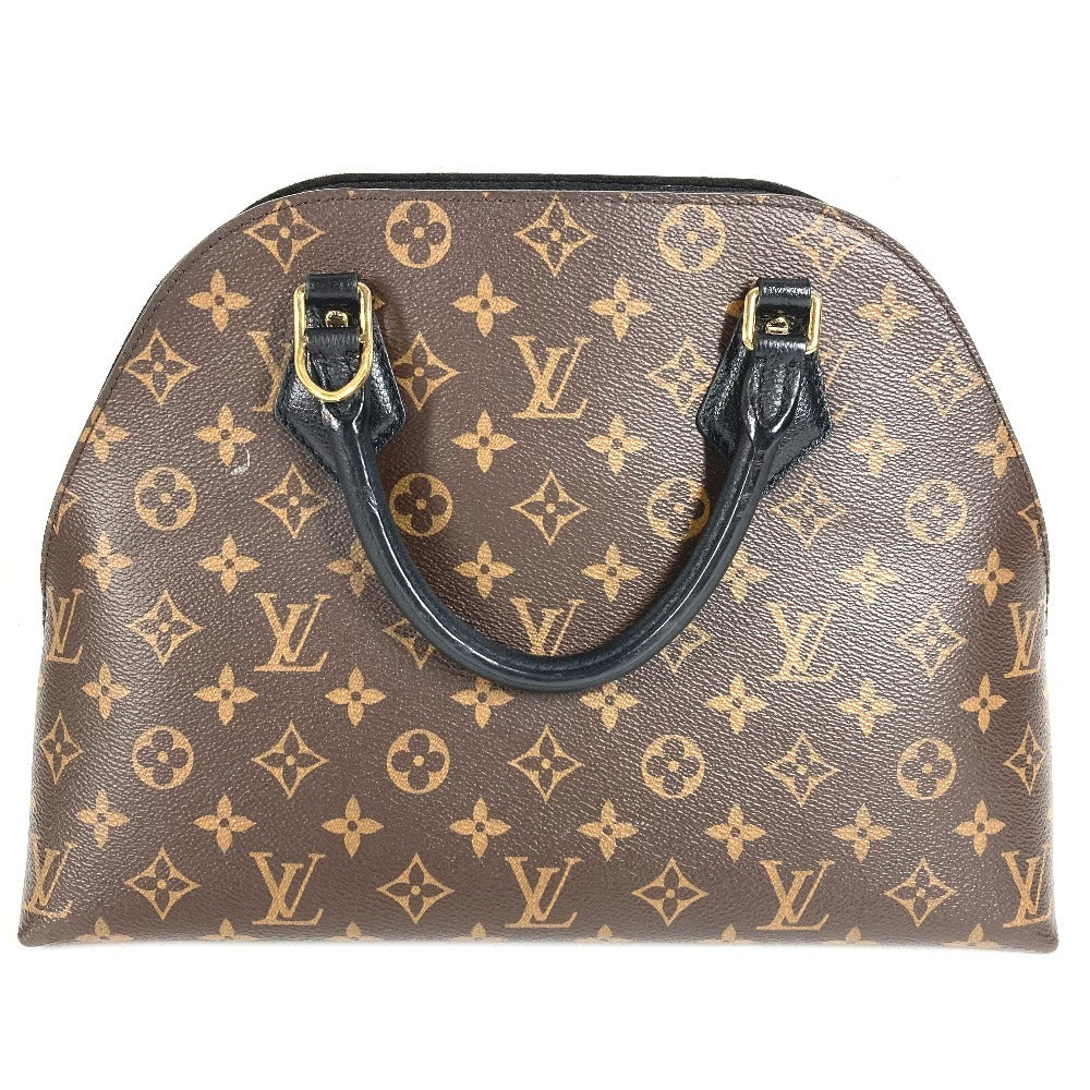 LOUIS VUITTON M41780 Monogram Alma Into Bag Handbag Tote Bag Monogram Canvas Women's Noir Brown