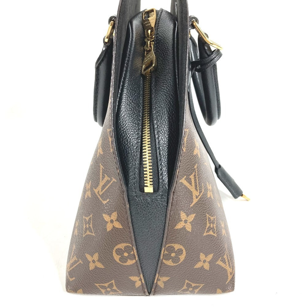 LOUIS VUITTON M41780 Monogram Alma Into Bag Handbag Tote Bag Monogram Canvas Women's Noir Brown
