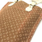LOUIS VUITTON M40022 Monogram Mini Initials Tanja Shoulder Bag Vertical Tote Bag Leather/Canvas Ladies Beige