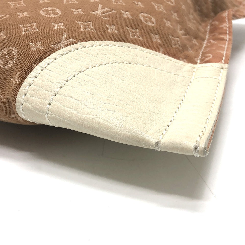 LOUIS VUITTON M40022 Monogram Mini Initials Tanja Shoulder Bag Vertical Tote Bag Leather/Canvas Ladies Beige