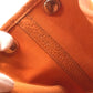 HERMES Garden Party TPM Bag Tote Bag Handbag Leather/Canvas Unisex Orange