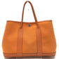 HERMES Garden Party TPM Bag Tote Bag Handbag Leather/Canvas Unisex Orange