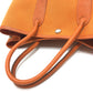 HERMES Garden Party TPM Bag Tote Bag Handbag Leather/Canvas Unisex Orange