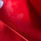 LOUIS VUITTON M91080 Monogram Vernis Sutton Shoulder Bag Boston Bag Handbag Monogram Vernis Canvas Women's Red