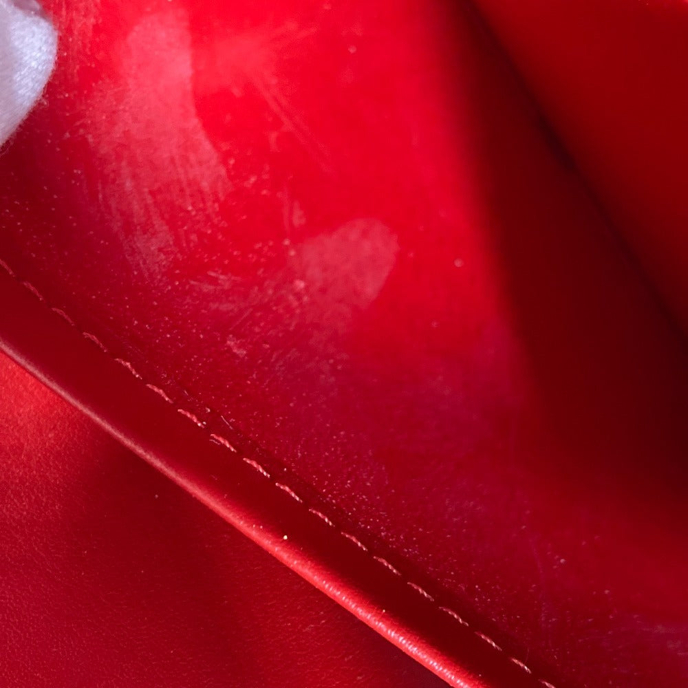 LOUIS VUITTON M91080 Monogram Vernis Sutton Shoulder Bag Boston Bag Handbag Monogram Vernis Canvas Women's Red