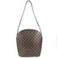 LOUIS VUITTON N51292 Damier Ipanema GM Ipanema GM Bag Crossbody Pouch Shoulder Bag Damier Canvas Unisex Ebene Brown