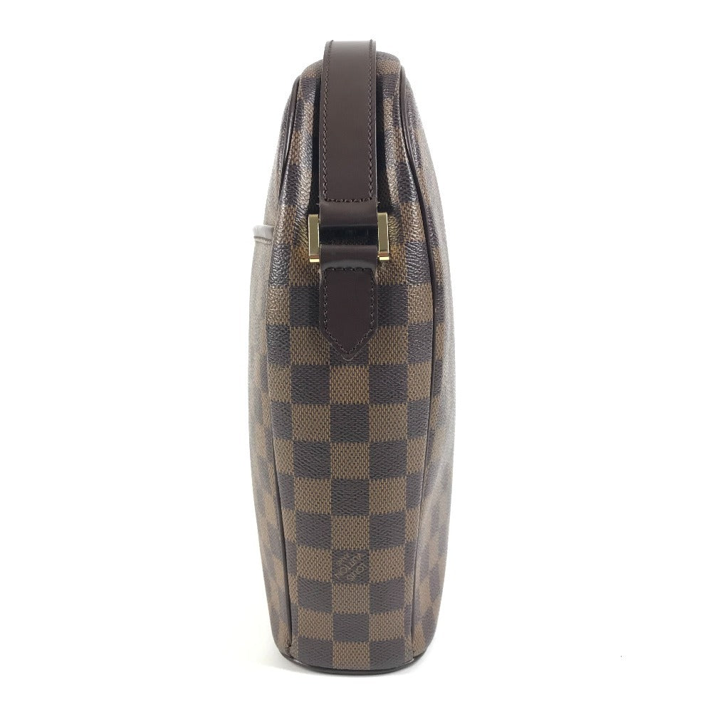 LOUIS VUITTON N51292 Damier Ipanema GM Ipanema GM Bag Crossbody Pouch Shoulder Bag Damier Canvas Unisex Ebene Brown