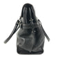 Salvatore Ferragamo Gancini Logo Shoulder Bag Flap Tote Bag Business Bag Shoulder Bag Leather Unisex Black
